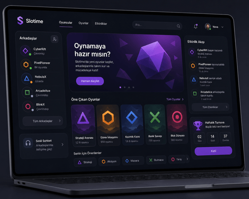 Slotime Platform Ekran Görüntüsü